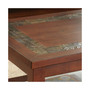 24" Wood Davenport End Table