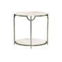 Morello Oval Metal End Table