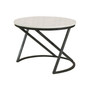 17.75" Marble Round Accent Table with Marble Top