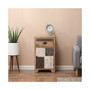 Wood Farmhouse Side And End Table