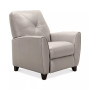 Myia Tufted Back Leather Pushback Recliner, Created for Macy's