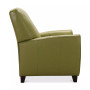 Myia Tufted Back Leather Pushback Recliner, Created for Macy's