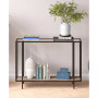 Vireo Accent Table with Shelf, 42" x 12"