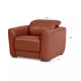 Lexanna Leather Recliner, Created for Macy's