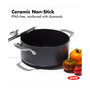 Professional HA Ceramic Nonstick 5-Qt. Stock Pot & Lid