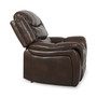 Olyena Faux Leather Glider Recliner