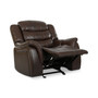 Olyena Faux Leather Glider Recliner