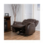 Olyena Faux Leather Glider Recliner