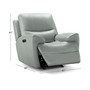 Henry Leather Power Recliner with Power Headrest