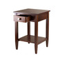 Richmond End Table Tapered Leg, Antique Walnut