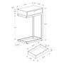 Accent Table -Reclaimed Drawer