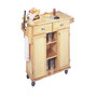 Natural Napa Kitchen Cart