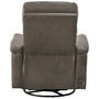 Palma Leather Power Swivel Glider Recliner