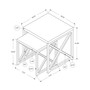 Nesting Table - 2 Piece Set