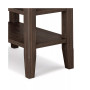 Acadian Solid Wood Narrow Side Table
