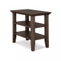 Acadian Solid Wood Narrow Side Table