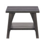 Hollywood Side Table with Lower Shelf