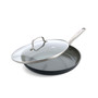 Chatham Hard Anodized Ceramic Nonstick 12" Frying Pan with Lid