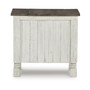 23" Wood Chairside End Table