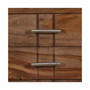 Liam 4 Drawer 2 Glass Door Console Audio Cabinet