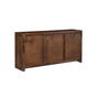 Liam 4 Drawer 2 Glass Door Console Audio Cabinet