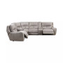 Terrine 6-Pc. Fabric Sectional with 2 Power Motion Recliners and 2 USB Consoles