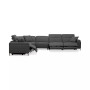 Adney 161" 6-Pc. Zero Gravity Fabric Sectional with 3 Power Recliners