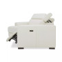 Jenneth 4Pc Leather Cuddler Sectional with 2 Power Recliners