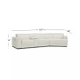 Jenneth 4Pc Leather Cuddler Sectional with 2 Power Recliners