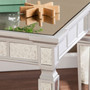 Smyth Glam Mirrored Square End Table