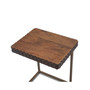 Vallarta Mango Wood Modern Side Table