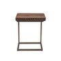 Vallarta Mango Wood Modern Side Table