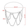 Biancah Round End Table