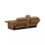 CLOSEOUT! Daventry 97" 3-Pc. Leather Sectional Sofa With 2 Power Recliners, Power Headrests, Console And USB Power Outlet