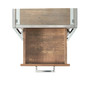 Hampton Rectangle Storage Side Chair Table