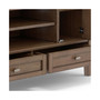 Warm Shaker Solid Wood TV Media Stand