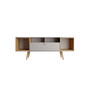 Theodore 62.99" Medium-Density Fiberboard 6-Shelf TV Stand