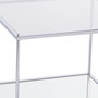 Ashe Glam Mirrored End Table