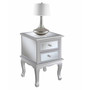 Gold Coast Victoria Mirrored 2 Drawer End Table