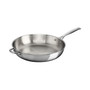 Stainless Steel 12.5"  Deep Fry Pan with Helper Handle