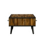 Cusco Rustic Acacia Coffee Table with Drawer