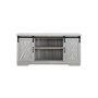 58" Modern Farmhouse Wood TV Stand