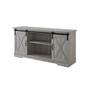 58" Modern Farmhouse Wood TV Stand
