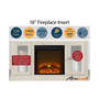 Tacoma Electric Fireplace Tv Console For Tvs Up To 50 Inches