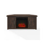 Camden 48" Corner TV Stand with Fireplace