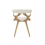 Gardenia Mid-Century Modern Dining and Accent Chair with Swivel