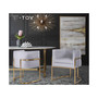 Giselle Dining Chair - Gold Frame