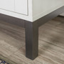 52" Avenue Wood TV Console with Metal Legs - White