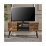 Amarah Mid Century Modern Entertainment Center