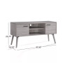 Amarah Mid Century Modern Entertainment Center